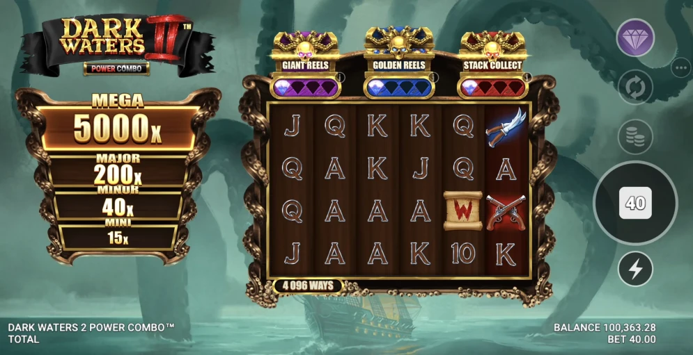 Dark Waters 2 Power Combo Slot